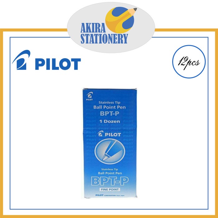 

Sale!!! Pulpen Pilot Bpt-P / Pen / Pena Pilot Bptp Lusin 1 Box 12 Pcs Bergaransi