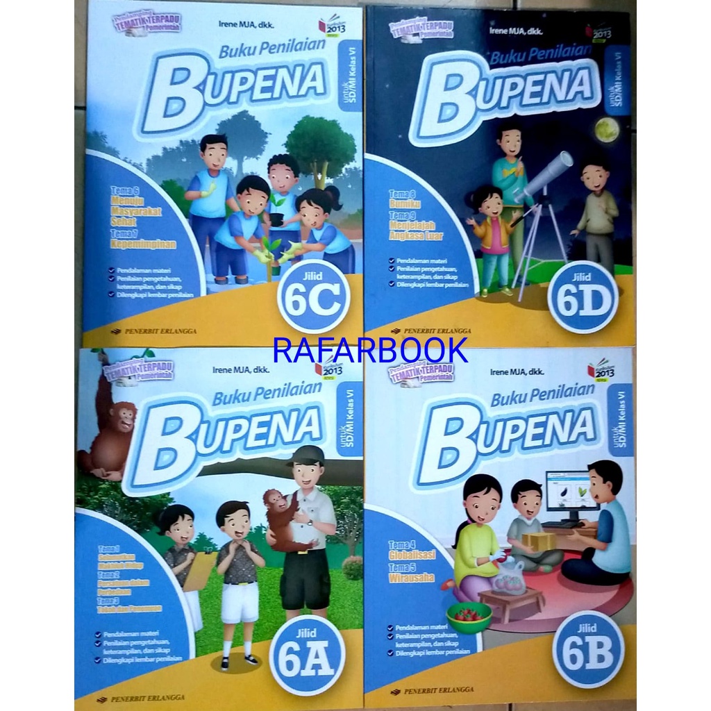 Bupena Erlangga kelas 6 ABCD