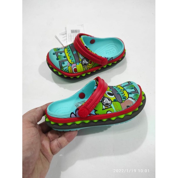 CROCS HAMBURGER JON BURGERMAN BURGER CLOG KIDS and JUNIOR