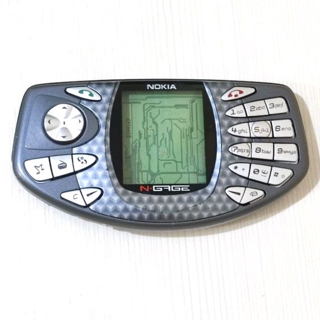 Mesin N-gage classic engine swap Original - Casing dan Tulang Ngage Original tanpa Lcd.