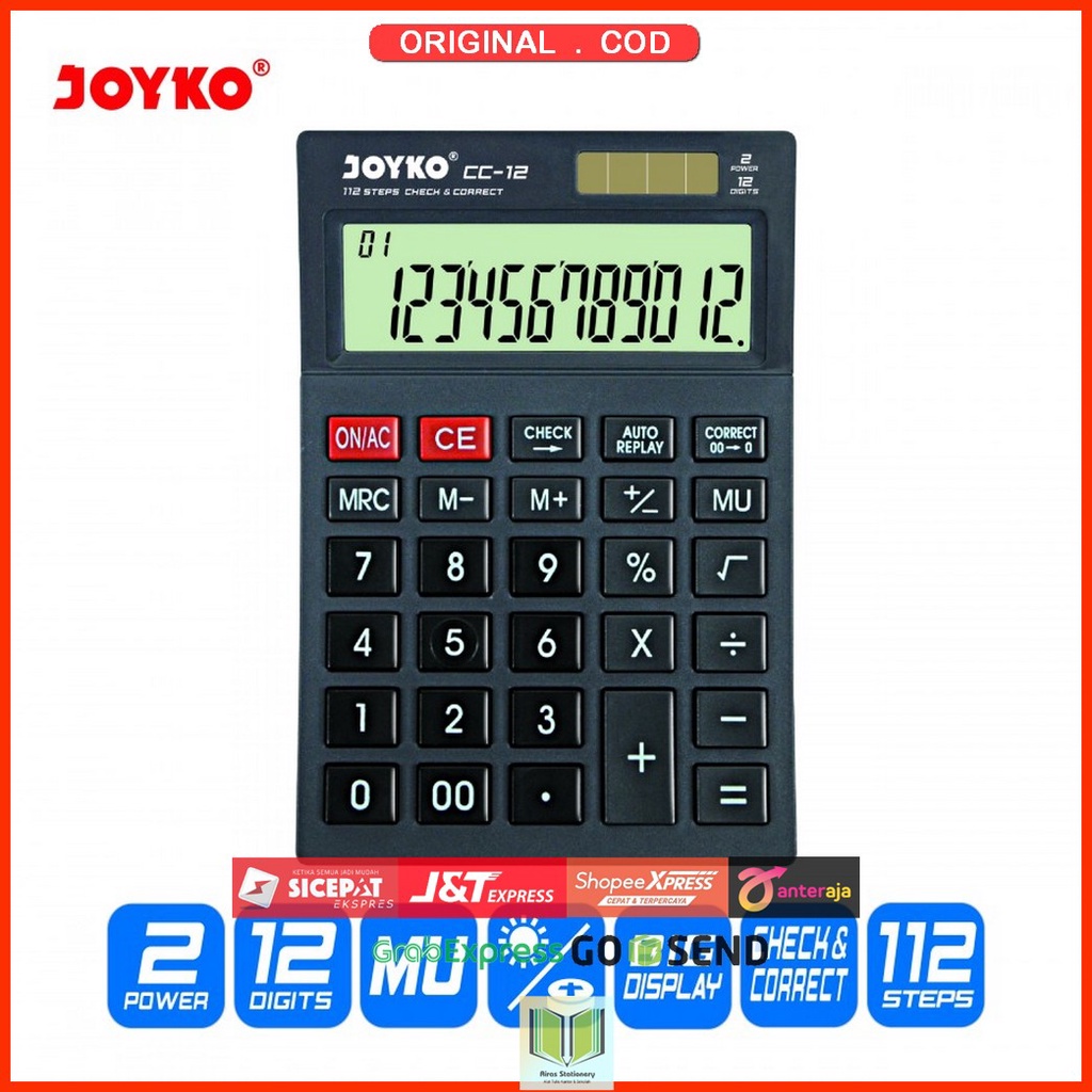 

Kalkulator / Joyko Calculator CC-12