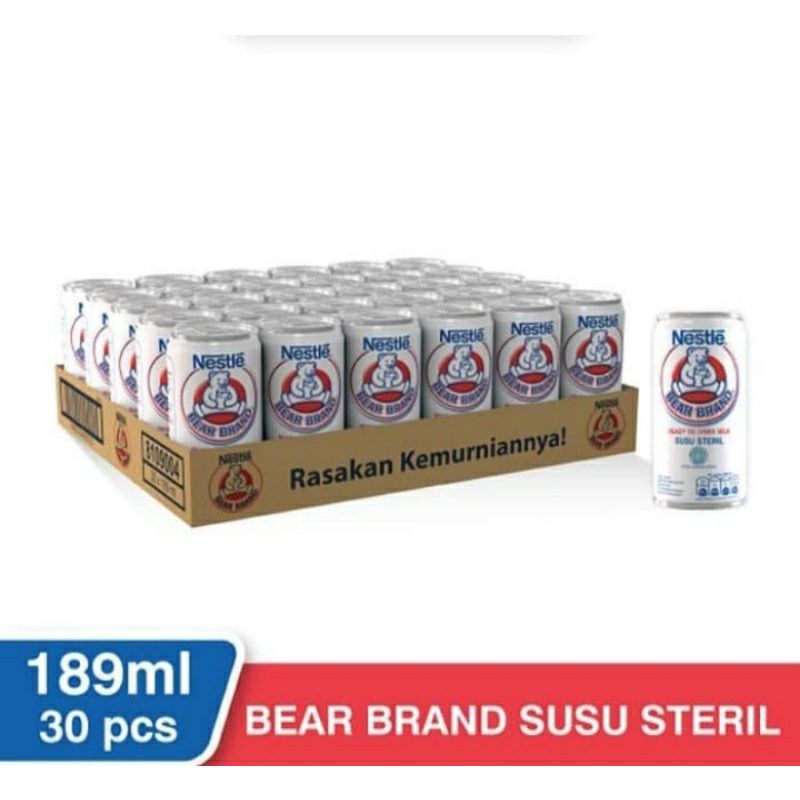 BEAR BRAND SUSU BERUANG 1 KARTON 30PCS
