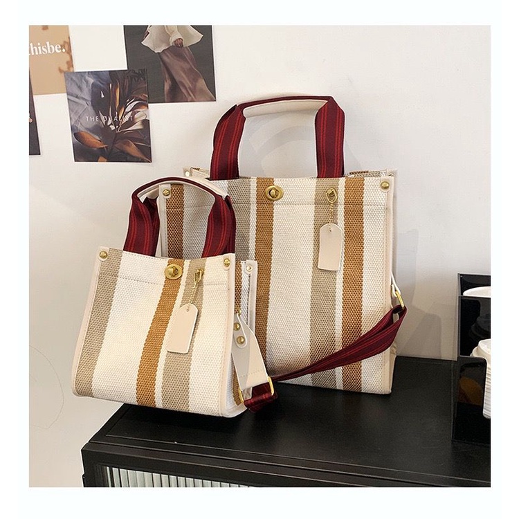 TAS IMPORT C5528 TERLARIS BIG AND SMALL TAS WANITA TAS KAIN TERLARIS 2022 IMPORT BAGUS BEST SELLER TAS SELEMPANG