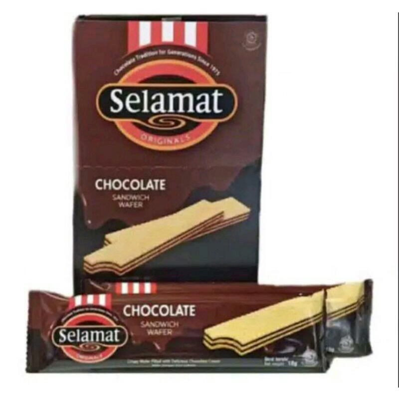 

Wafer Selamat Coklat 15gr