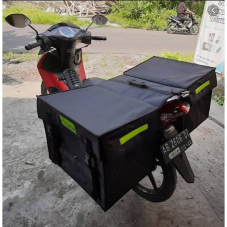 tas obrok kurir motor besar jumbo / TAS OBROK / TAS POS MOTOR / TAS SALES ( MERK FRES DAN GOLDEN )