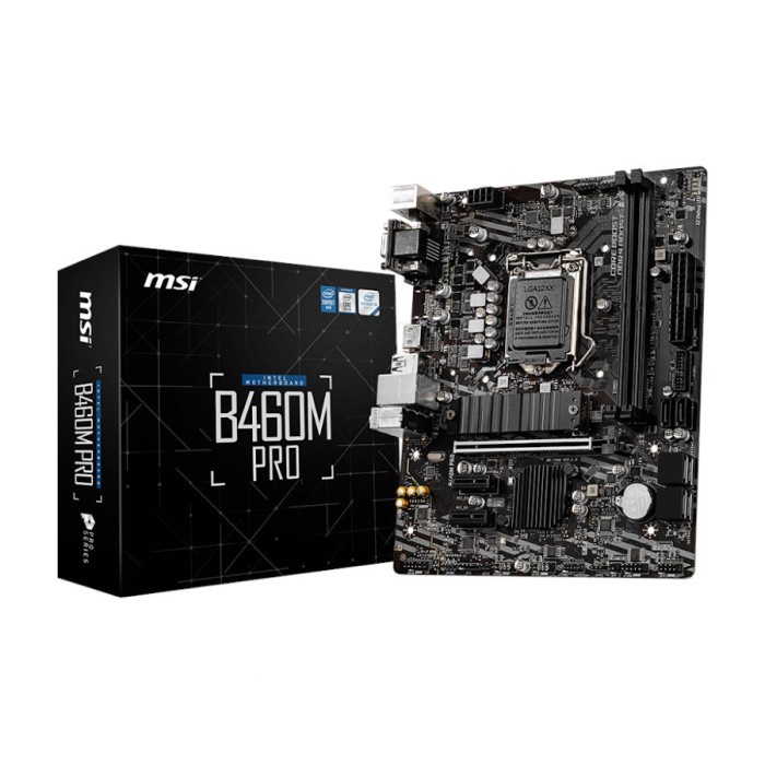 mainboard motherboard PC MSI B460M PRO mobo LGA 1200