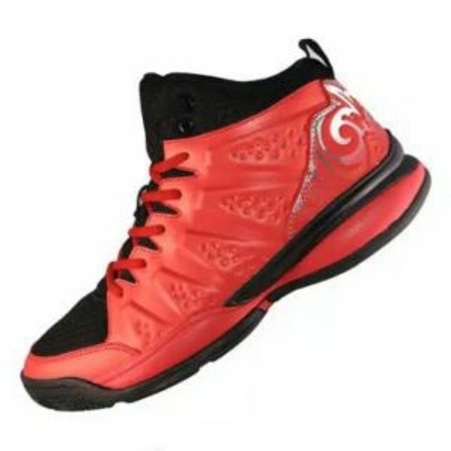 Sepatu basket 2Beat wave-Sepatu basket-Red/black