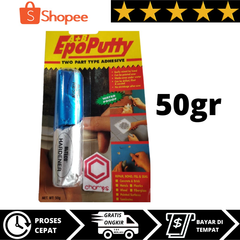 

PROMOOO!!! Lem Epo Putty Alteco / Epo Putty / Lem porting 50 gram