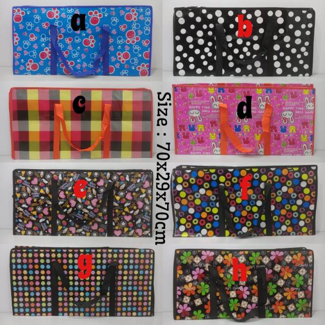 Tas Karung Ukuran Besar Jumbo Tas Belanja SHOPPING BAG Laundry Bag Totebag Terpal Plastik