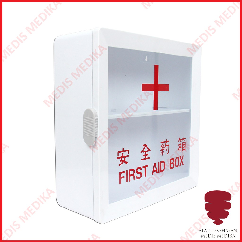 Maspion BMA-18 Kotak Obat P3K Dinding First Aid Box Wadah Tempat PPPK BMA18 BMA 18