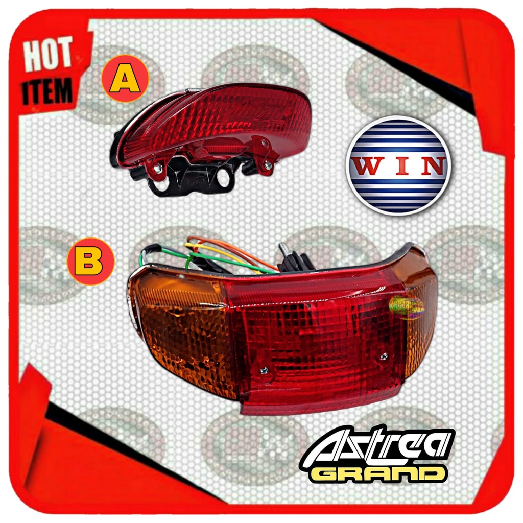 Lampu Belakang Stop / Stoplamp Honda ASTREA GRAND | LEGENDA 1 & 2 | IMPRESSA by WIN