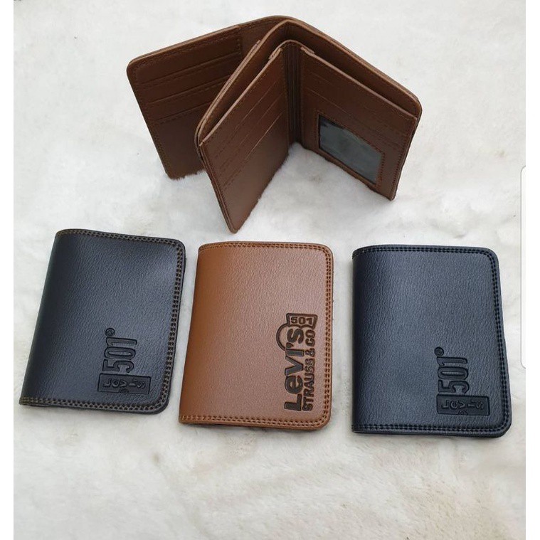 Dompet Pria Panjang 3/4 Dompet Kulit Sintetik Pria Kualitas Distro Harga Murah