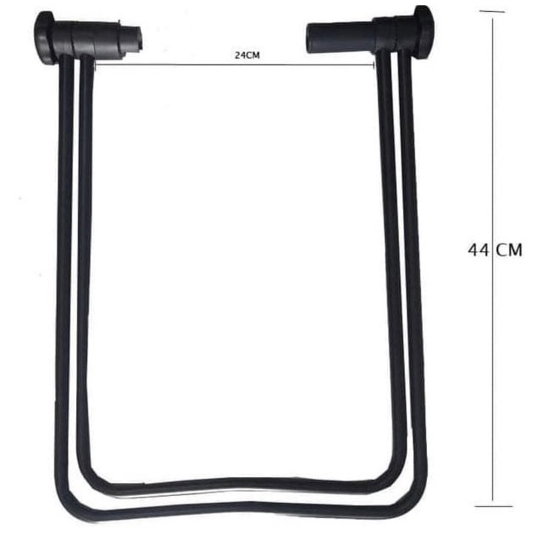 Standar Sepeda Lipat MTB Roadbike BMX roda belakang Paddock pedok Trex murah standart folding bike-1