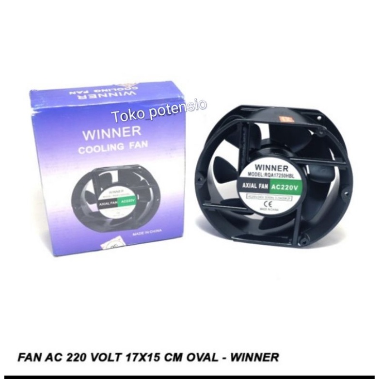 FAN AC220V WINNER 17X15CM OVAL