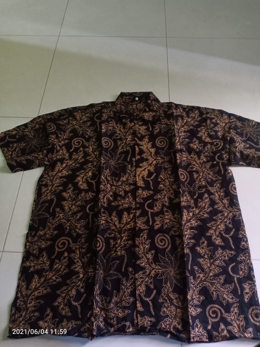 Big Sale Kemeja Batik Pria Lengan Pendek Baju Batik Pria M L Xl Xxl Jumbo Batik Kantor Modern Murah