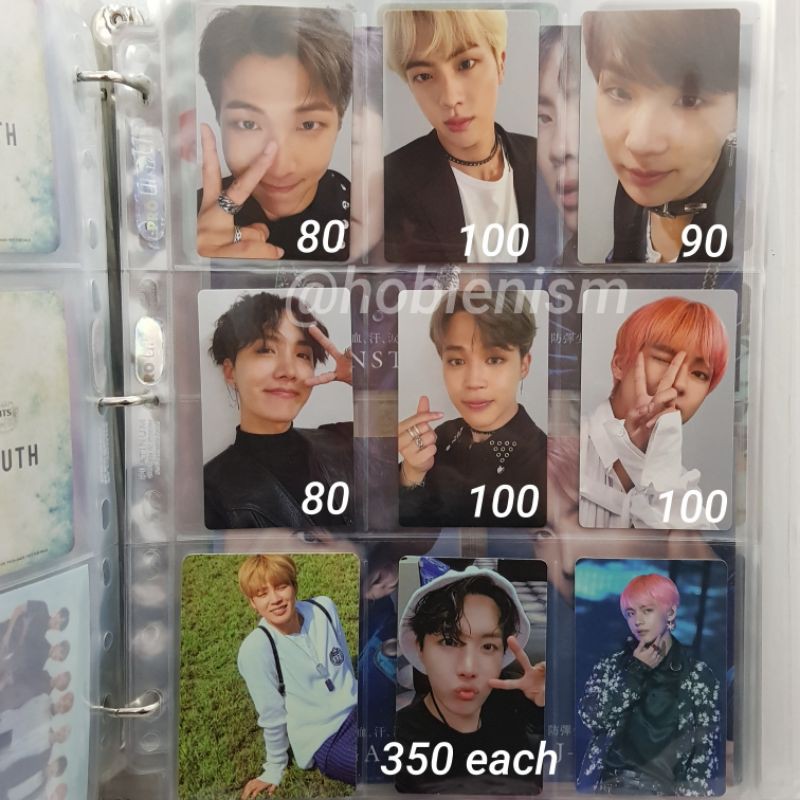 BTS PC Photocard Fake Love Japan &amp; DVD LY SG Namjoon Jin Suga Yoongi ...