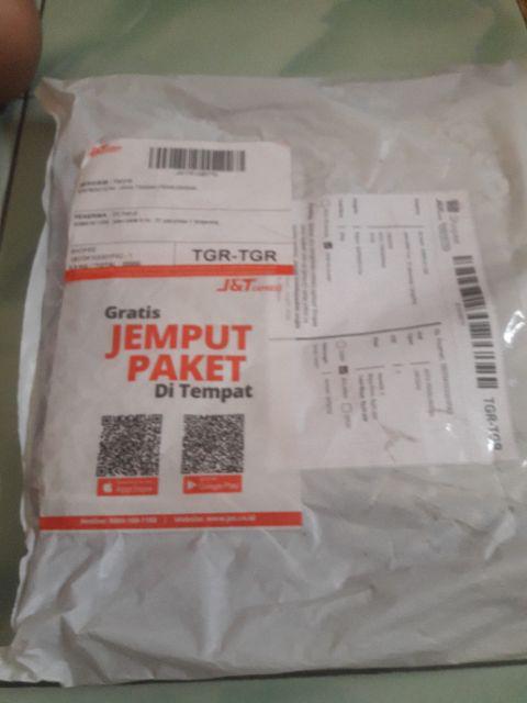 Baju Batik Couple Gamis Jumbo Murah Pasangan Modern Muslim | Klyn - 005 Cg Blarak Biru Nirmala