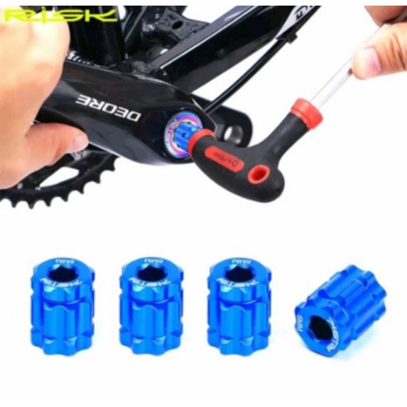 Pembuka Baut Crank Arm Risk HT2 - Arm Crank Hollowtech 2 Kunci Pembuka