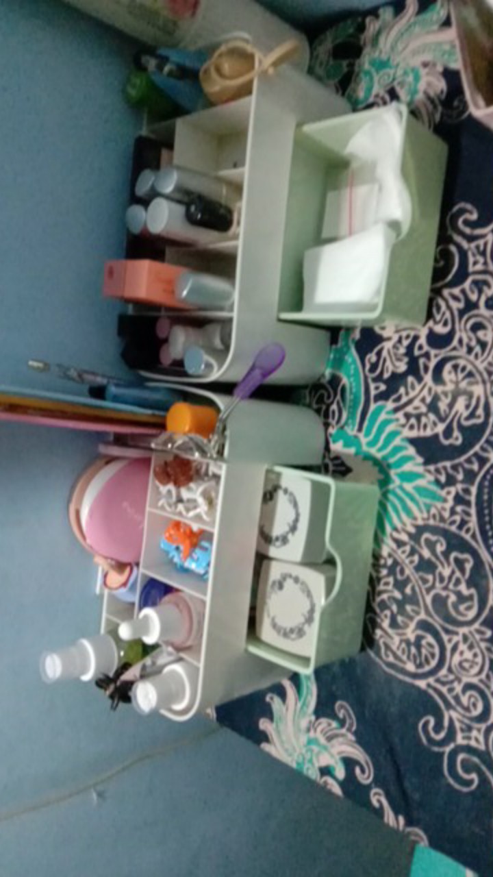 Kotak Organizer Tempat Penyimpanan Perlengkapan Kosmetik Perhiasan Rak Make Up