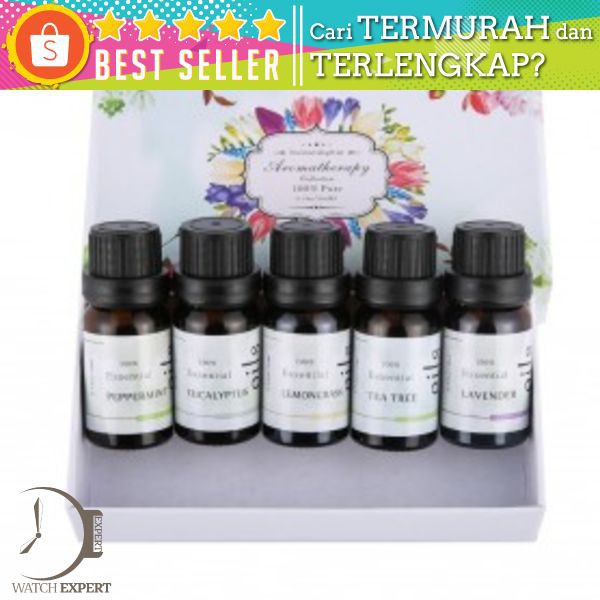 Firstsun Set Pure Essential Fragrance Oils Aromatherapy Diffusers 10ml 5PCS - RH-05