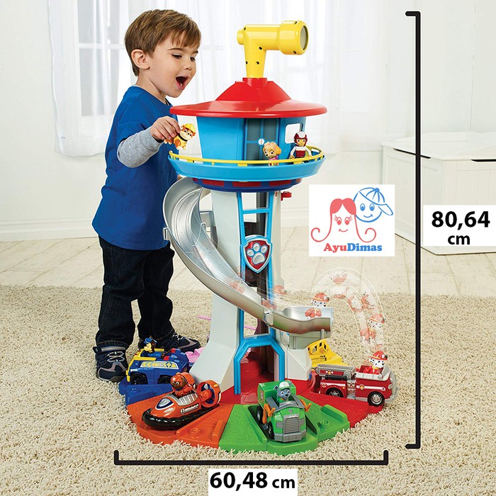 paw patrol my size lookout tower vehicles