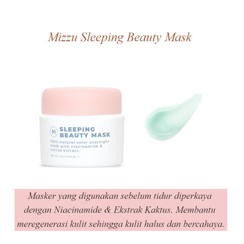 mizzu sleeping beauty mask