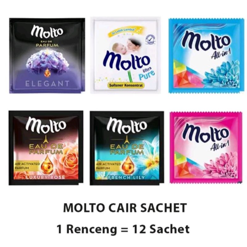 Molto Pewangi Pakaian Sachet
