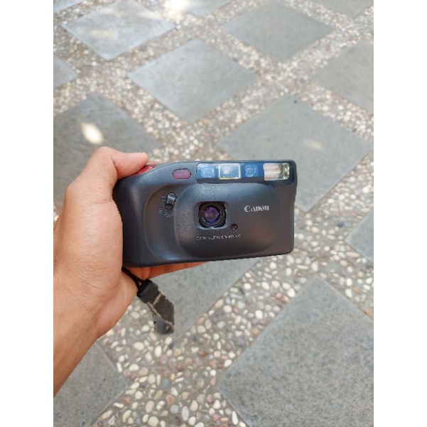 kamera analog canon sure shot joy date