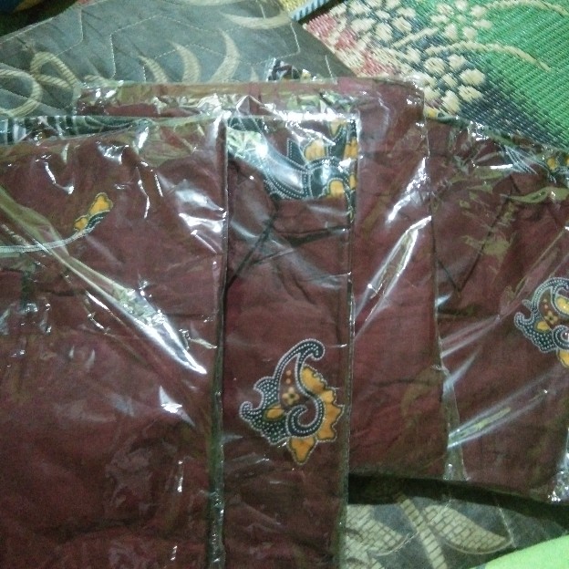 Maura Couple - Sania Ruffle Batik Couple Garansi Termurah