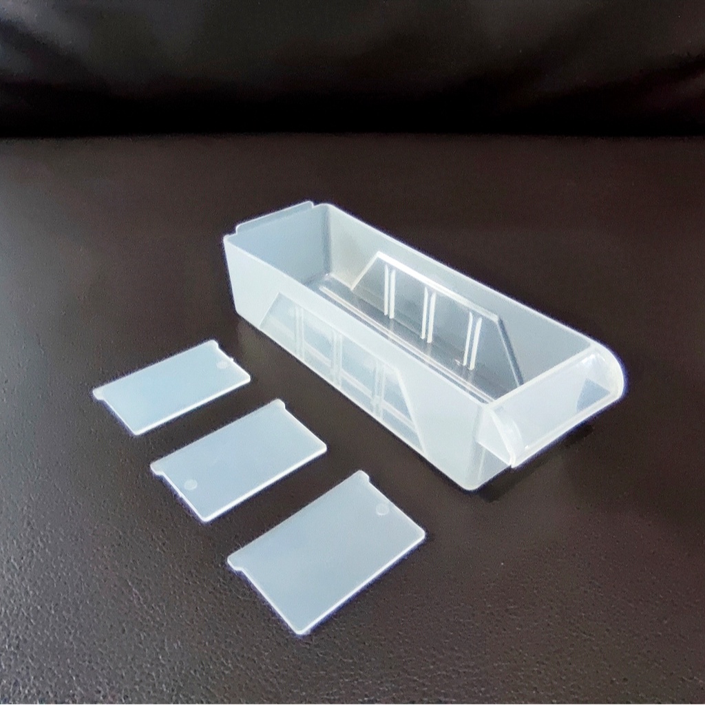 Laci Drawer Plastik Tempat Penyimpanan Serbaguna Toolset/Sparepart Elektro Tersedia 3 ukuran di Varian