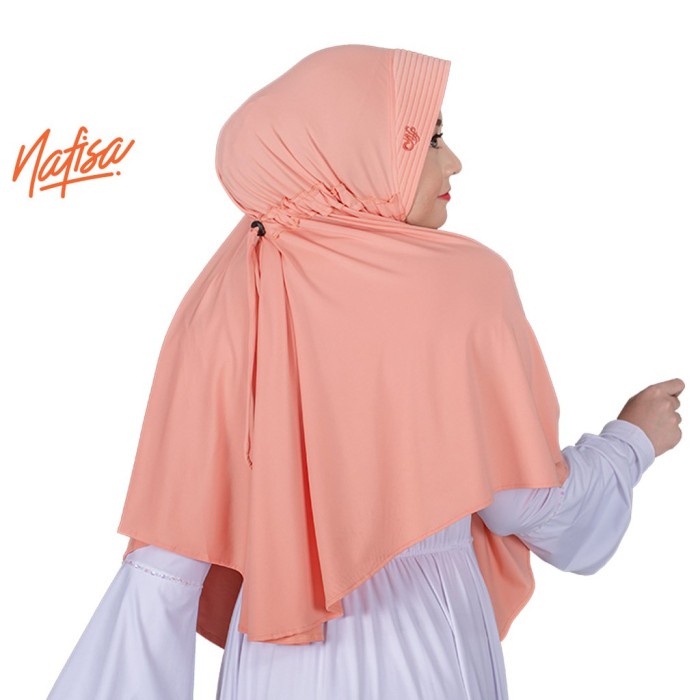 HIJAB- ZQ705 Best Hijab Instan - Nafisa Ayudia - Jilbab Serut Jumbo Promo