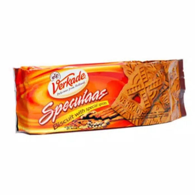 

Biskuit Verkade pack speculaas kacang Mede 200 gram