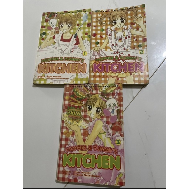 Komik Hopper & yummy's kitchen 1-3 set tamat