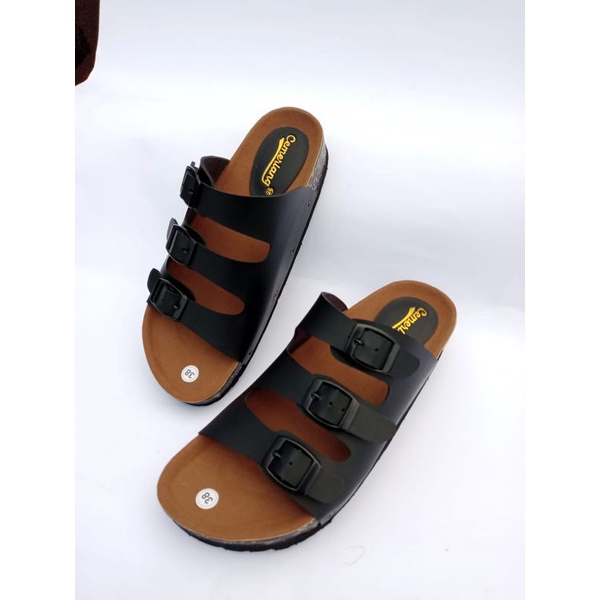 Sandal Wanita Casual Sandal Slop Sol Puyuh *GESPER 3 Seri 023* RistiOlshop27