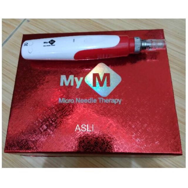 Electric derma pen mym alat buat bb glow penghilang bopeng dermapen