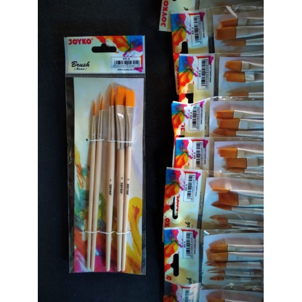

Brush Set Joyko BR-8 | Kuas Lukis | Kuas Cat Air/ Minyak/ Akrilik