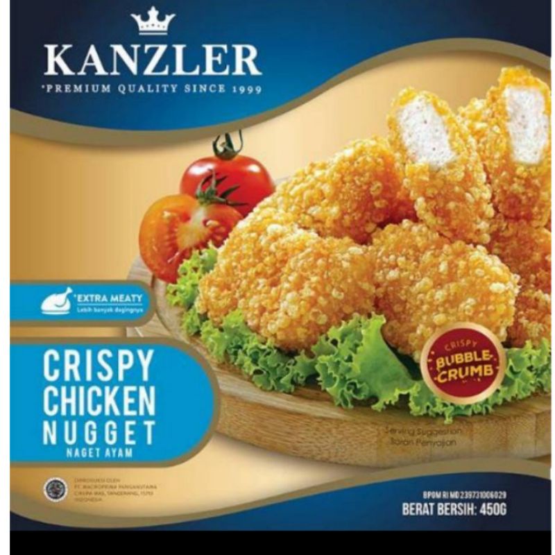 

KANZLER NUGGET CRISPY CRUMBLE BUBBLE