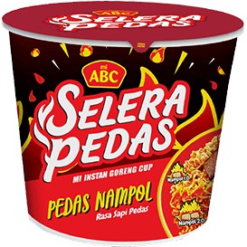 

ABC SELERA PEDAS / ABC NOODLE BEEF FLAVOUR SPICY NAMPOL 80GR