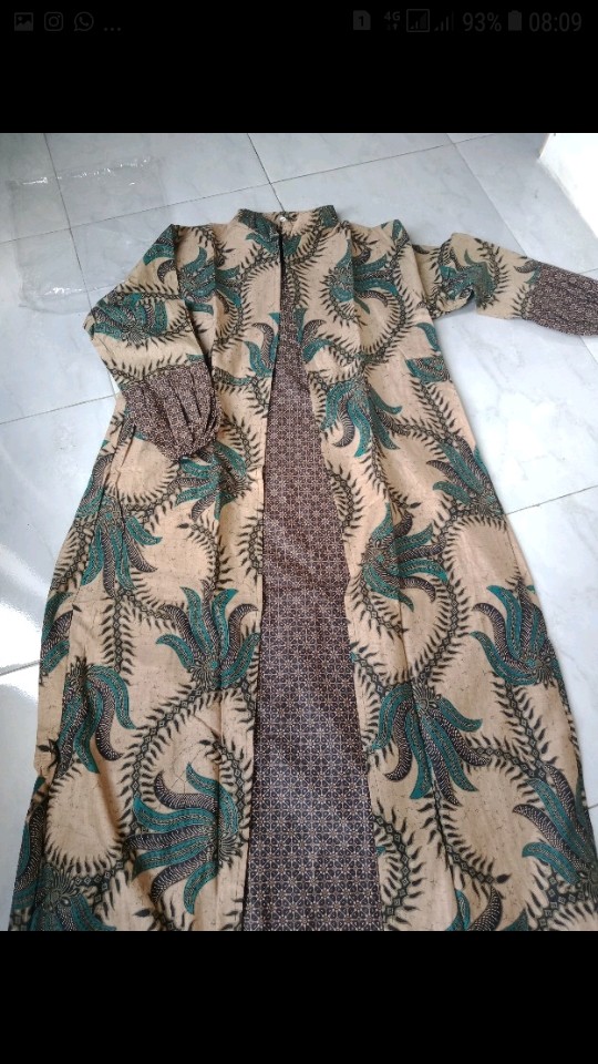 Gamis Batik Cinta Maxy
