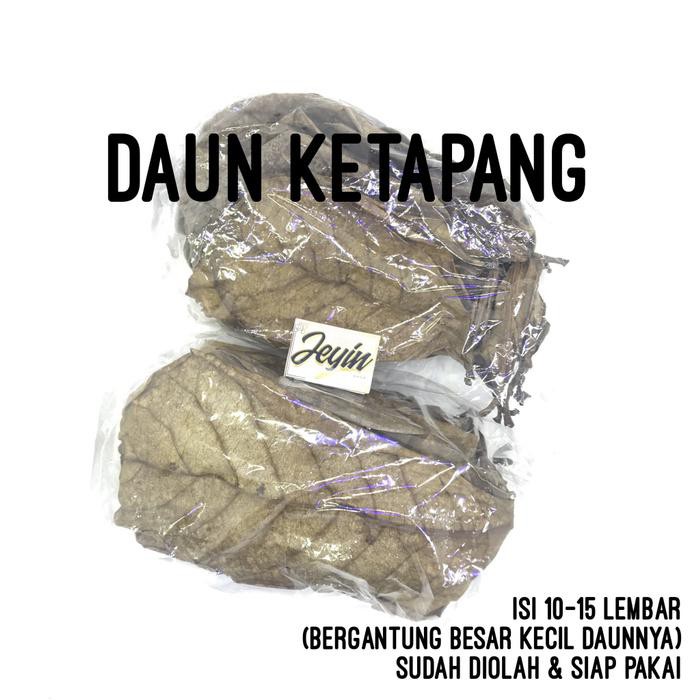 

Daun Ketapang Kering Super Kemasan Ekonomis