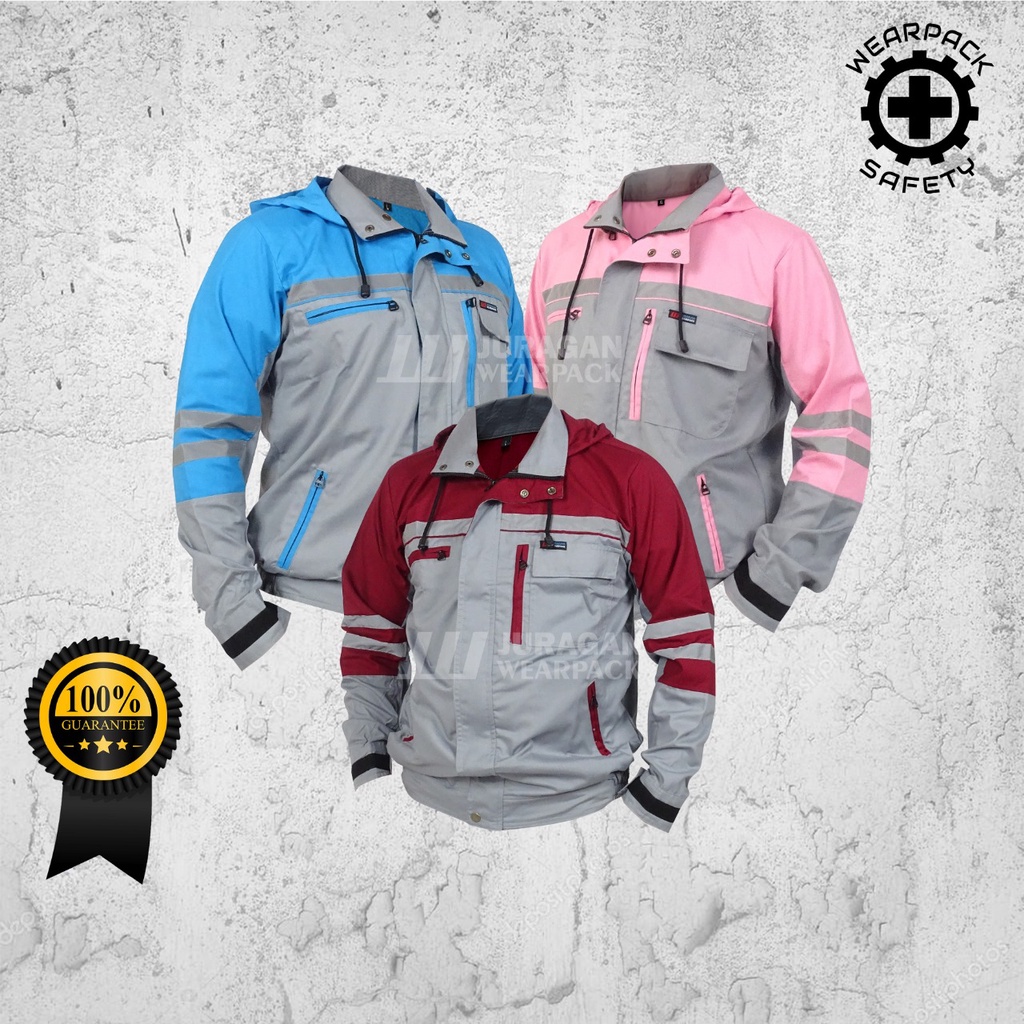 Wearpack Kerja  Wearpack Safety Jacket Hoodie Weather Shield