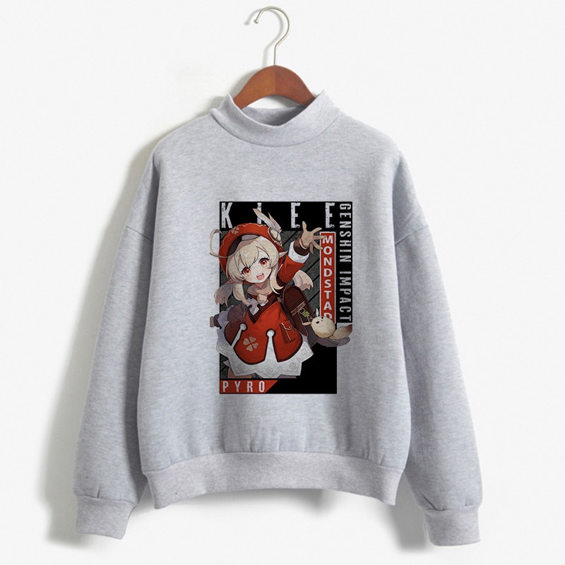 Sweater Crewneck Hoodie Anime Genshin Impact Kaedehara Kazuha Hoodie