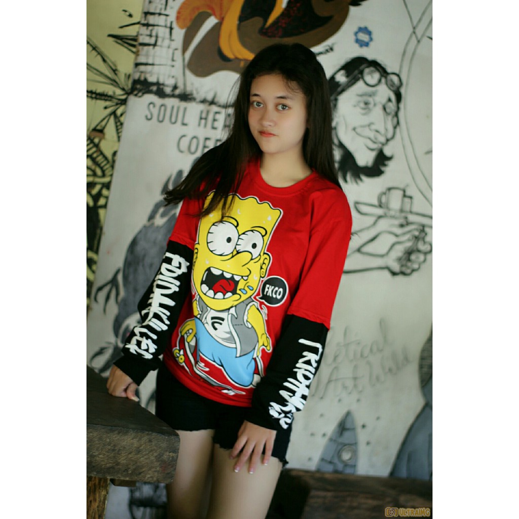 KAOS LENGAN PANJANG  FRIDAY KILLER GROSIR