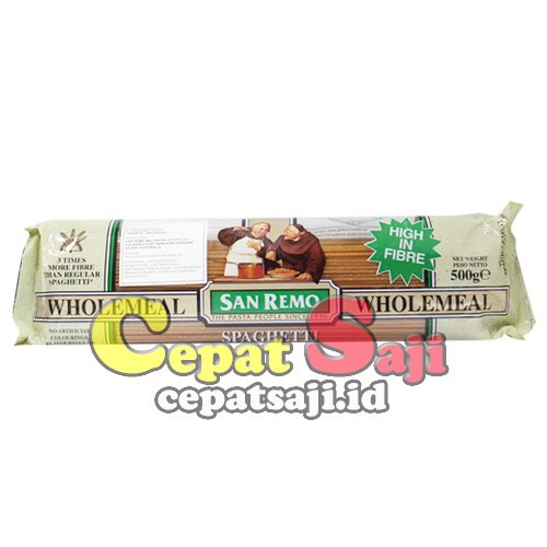

Wholemeal Spaghetti 500 gr