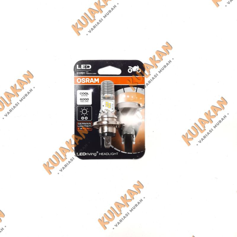 Osram Led HS1 Tipe H4 Ori R15 CBR 150 Vixion MX King 6000 Kelvin White Colour New Gen AC DC