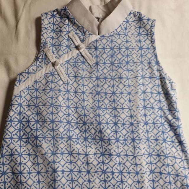 Dress anak: batik cheongsam