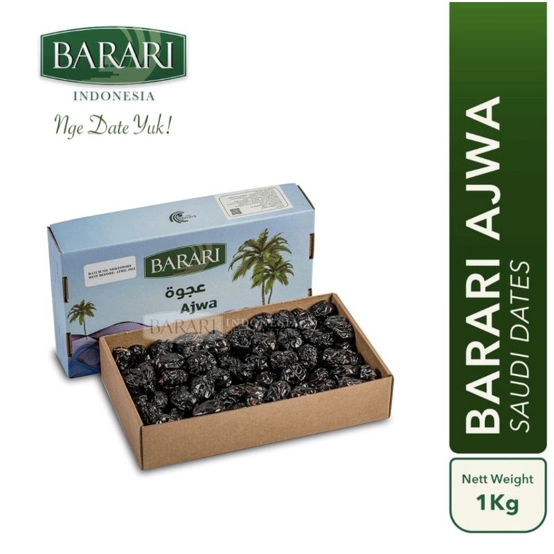 

KURMA AJWA BARARI 1 KG ( KURMA AJWA PREMIUM /ORGANIC )
