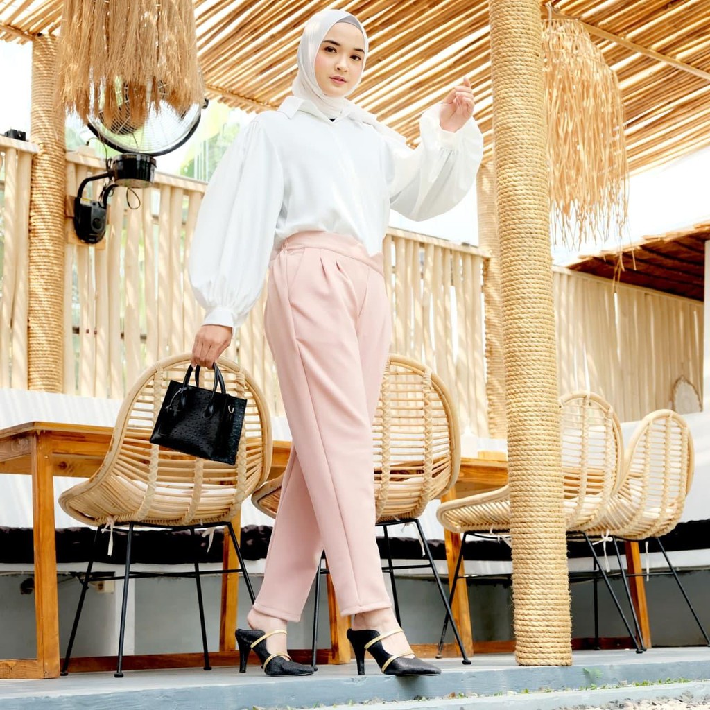 AGATHA PANTS / CELANA SCUBA / CELANA KERJA