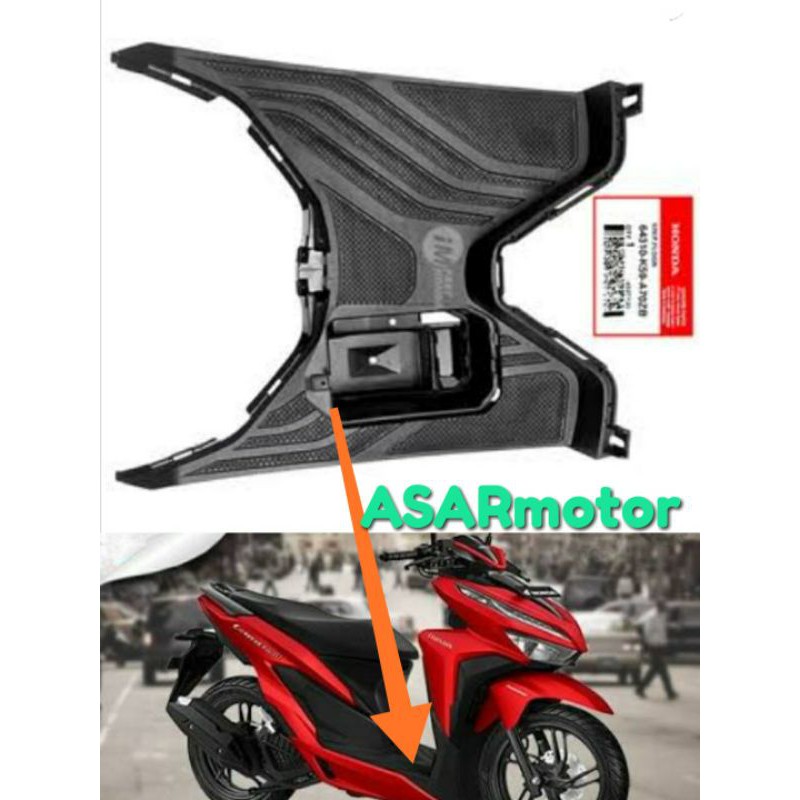 Pijakan Kaki Dek Lantai Vario 150.Led.2019-2020