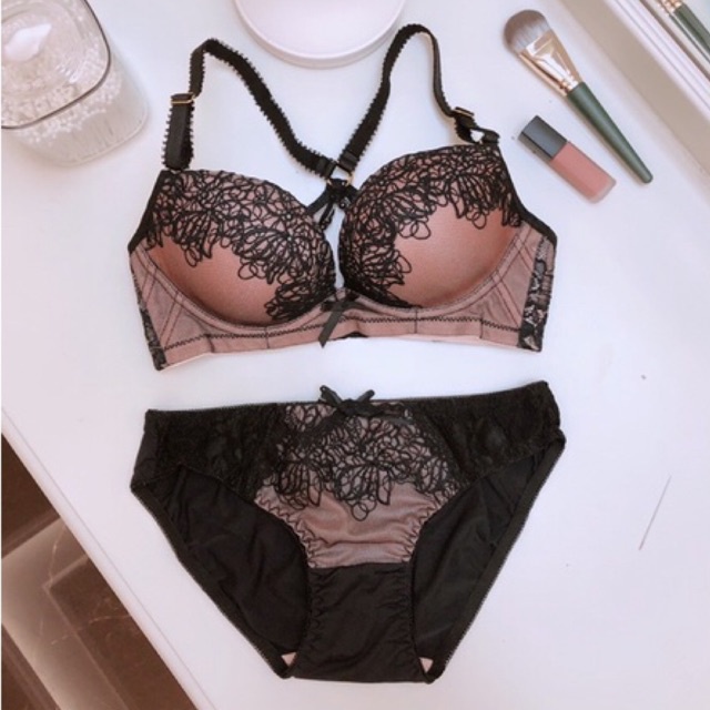 BRA SET FASHION (K-BS48) SUPER PREMIUM BUSA NORMAL TANPA KAWAT